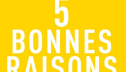 5 bonnes raisons Happy Monday